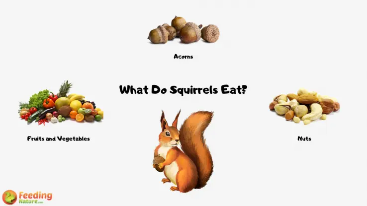 What Do Squirrels Eat - Tasty Foods You Can Feed Squirrels And What To