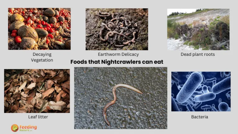 what do nightcrawlers eat